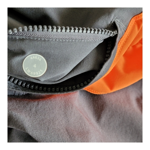 Lululemon Step Lively Crop Pants Orange and Gray - Picture 8 of 16